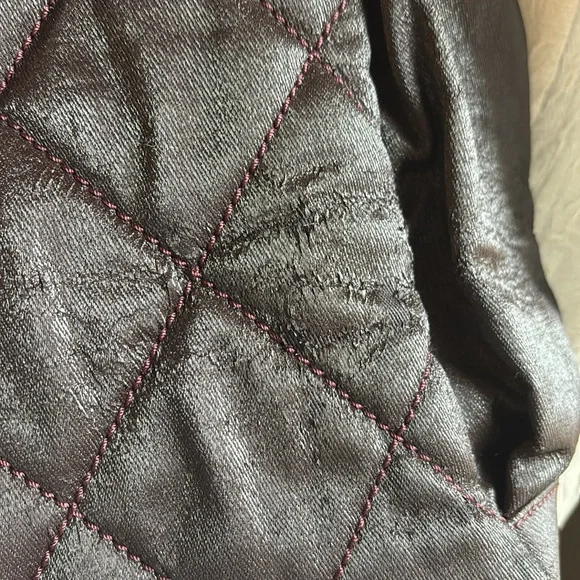 Chanel Paris Biarritz canvas tote chocolate bar brown - Picture 9 of 15